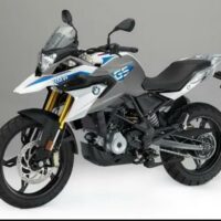 BMW 310 GS Road Adventure Bike (White) Akropovic CarbonExhaust